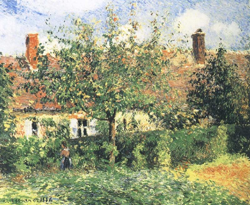 Camille Pissarro Farmhouse china oil painting image